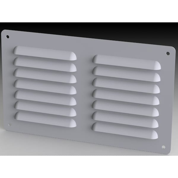 Saginaw Control & Engineering Louver Stand Kit, 5.81 in. H x 9-1/2 in. W x 0.43 in. L, Steel SCE-AVK84 - main
